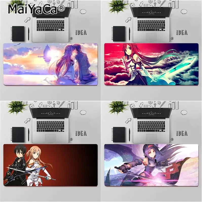 Maiya High Quality Sword Art Online Customized laptop Gaming mouse pad Rubber Computer Gaming mousepad
Maiya High Quality Sword Art Online Customized laptop Gaming mouse pad Rubber Computer Gaming mousepad