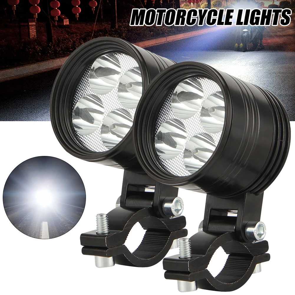 4LED 6000K Motorcycle Work Light Motorbike External Auxiliary Light Spotlight Super Bright 60W Spot Light Motorbike Fog Lamp
4LED 6000K Motorcycle Work Light Motorbike External Auxiliary Light Spotlight Super Bright 60W Spot Light Motorbike Fog Lamp