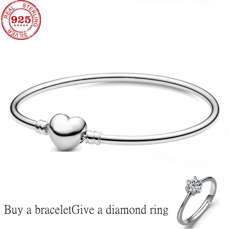 FIT original authentic 100% 925 sterling silver pan charm chain bracelet for women fashion classic luxury jewelry heart bracelet
FIT original authentic 100% 925 sterling silver pan charm chain bracelet for women fashion classic luxury jewelry heart bracelet
