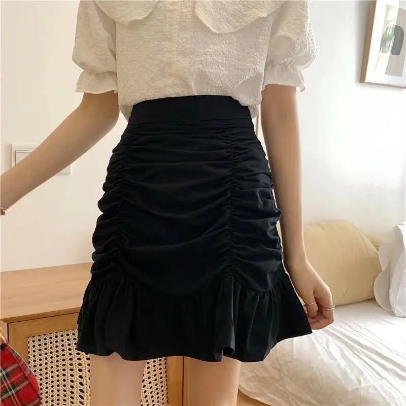 2021 Spring Summer Fashion New A-Line High-Waisted Fishtail Is Thin Buttocks Temperament Short Skirt Female Trend H045
2021 Spring Summer Fashion New A-Line High-Waisted Fishtail Is Thin Buttocks Temperament Short Skirt Female Trend H045