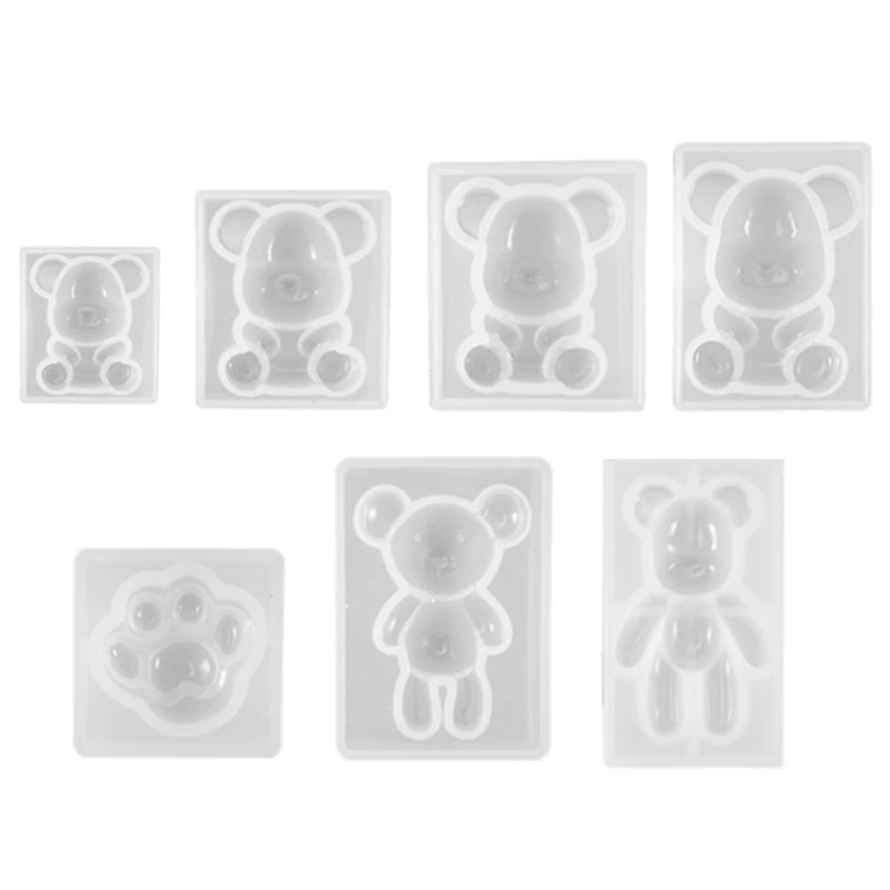 7 Pcs/Set Keychain Crystal Epoxy Resin Mold Earrings Pendant Silicone Mould DIY Crafts Jewelry Necklace Casting Tools
7 Pcs/Set Keychain Crystal Epoxy Resin Mold Earrings Pendant Silicone Mould DIY Crafts Jewelry Necklace Casting Tools