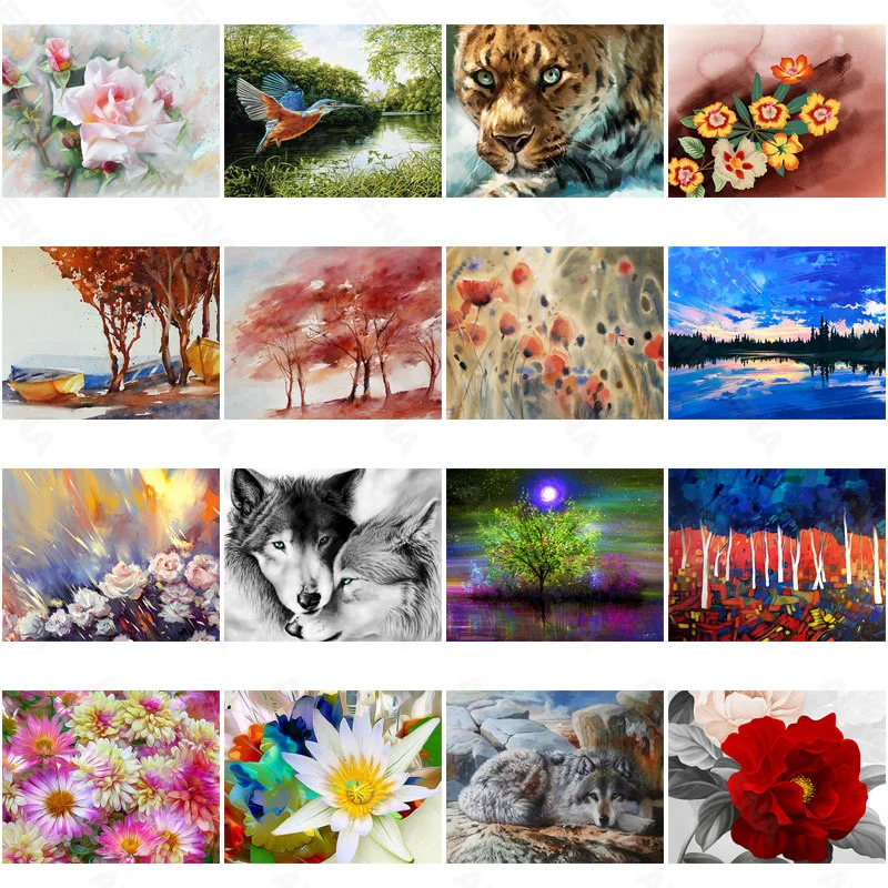 Diy Diamond Oil Painting Flower Animal Leopard Simple Handmade Diamond Round Diamond Square Diamond Home Decoration
Diy Diamond Oil Painting Flower Animal Leopard Simple Handmade Diamond Round Diamond Square Diamond Home Decoration