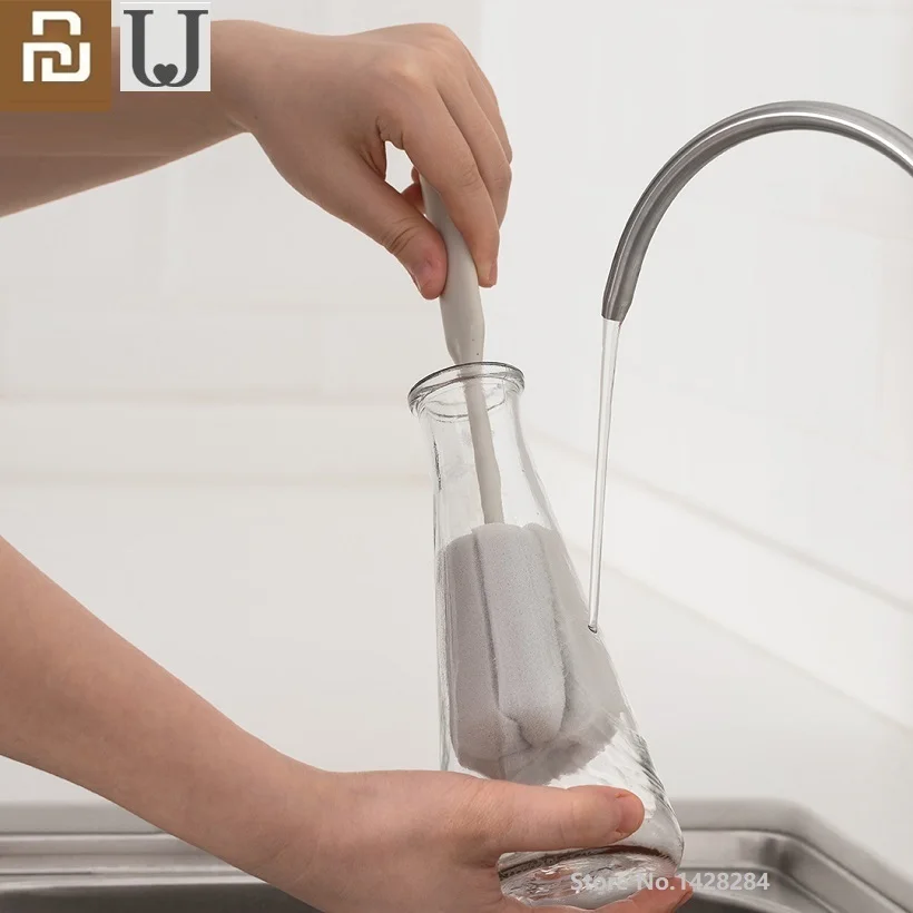 Youpin NEW Sponge Kitchen Cleaning Brush Multifunction Handled Washing Brush For Bottle Glass Cup Mug Cleaning Tool 2pcs
Youpin NEW Sponge Kitchen Cleaning Brush Multifunction Handled Washing Brush For Bottle Glass Cup Mug Cleaning Tool 2pcs