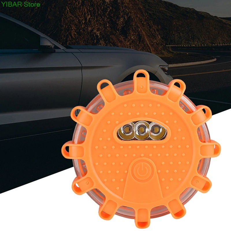 1pc LED Road Flares Emergency Disc Safety Light Flashing Roadside Beacon Warning
1pc LED Road Flares Emergency Disc Safety Light Flashing Roadside Beacon Warning
