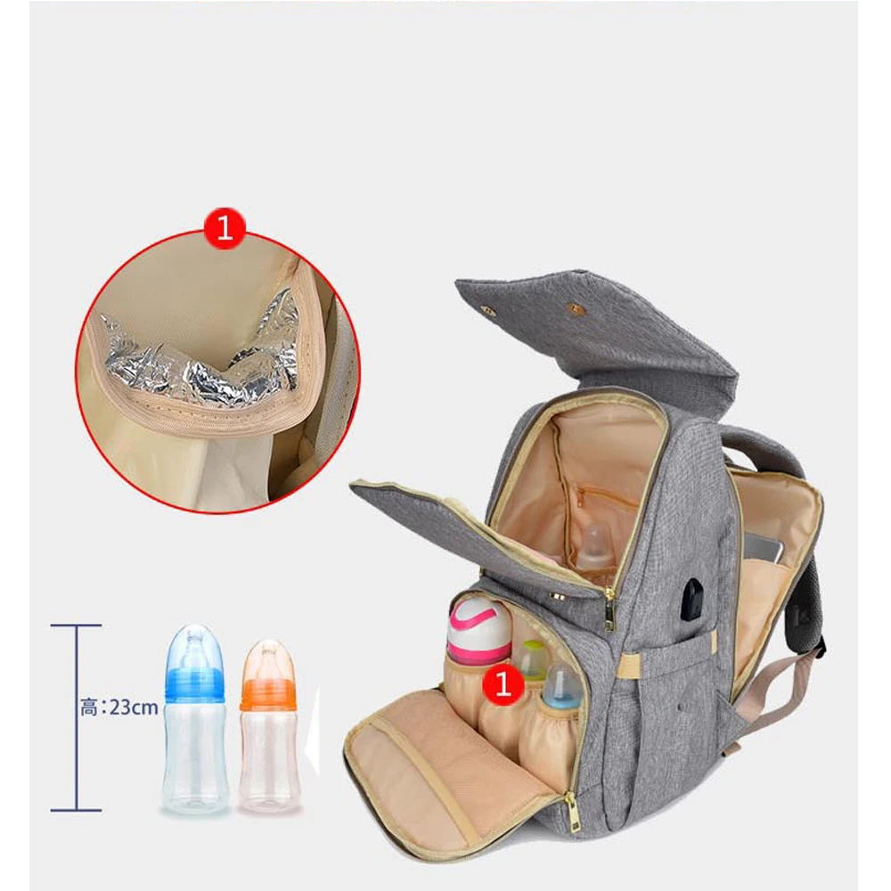 Large Capacity Mummy Baby Care Backpack diaper bag baby bags for mom USB Charging backpack for women bolsa maternidade 
Large Capacity Mummy Baby Care Backpack diaper bag baby bags for mom USB Charging backpack for women bolsa maternidade