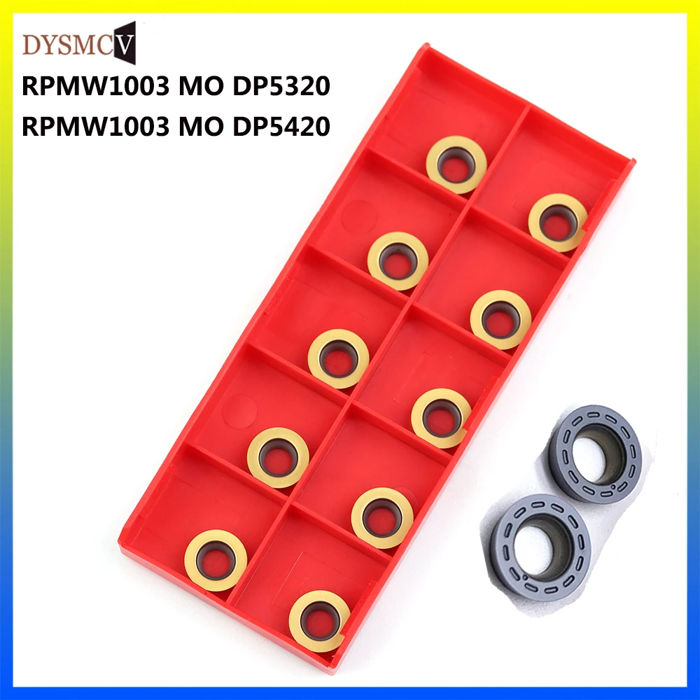 

10pcs RPMW1003 MO DP5320 DP5420 100% original milled carbide blade turning milling CNC tool milling cutter free shipping