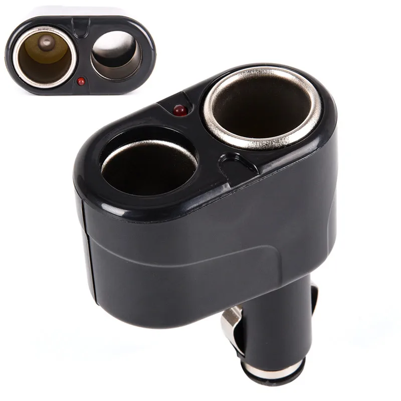12V DC 2 Way Car Cigarette Lighter Charger Socket Splitter Lighter Socket Adapter
12V DC 2 Way Car Cigarette Lighter Charger Socket Splitter Lighter Socket Adapter