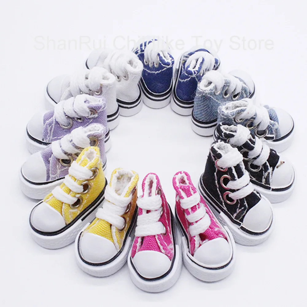 Hot Sale BJD Doll Accessories Doll Shoes 3.5CM/5CM Canvas Shoes Doll Fashion Mini Toy Shoes
Hot Sale BJD Doll Accessories Doll Shoes 3.5CM/5CM Canvas Shoes Doll Fashion Mini Toy Shoes