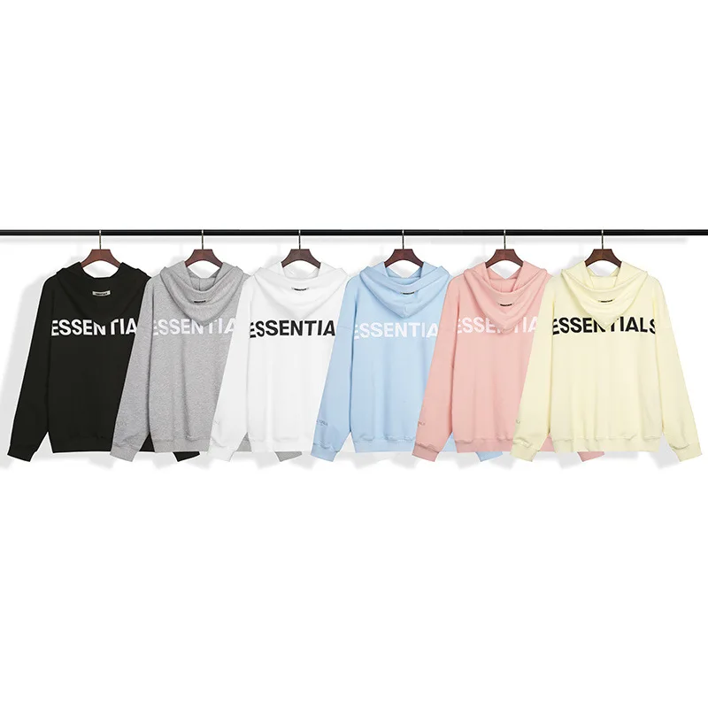 Autumn Winter Tide Brand Fog Hoodie Limited 3M Reflective Letter Essentials Double Line Men and Women Couple Hooded Jacket
Autumn Winter Tide Brand Fog Hoodie Limited 3M Reflective Letter Essentials Double Line Men and Women Couple Hooded Jacket
