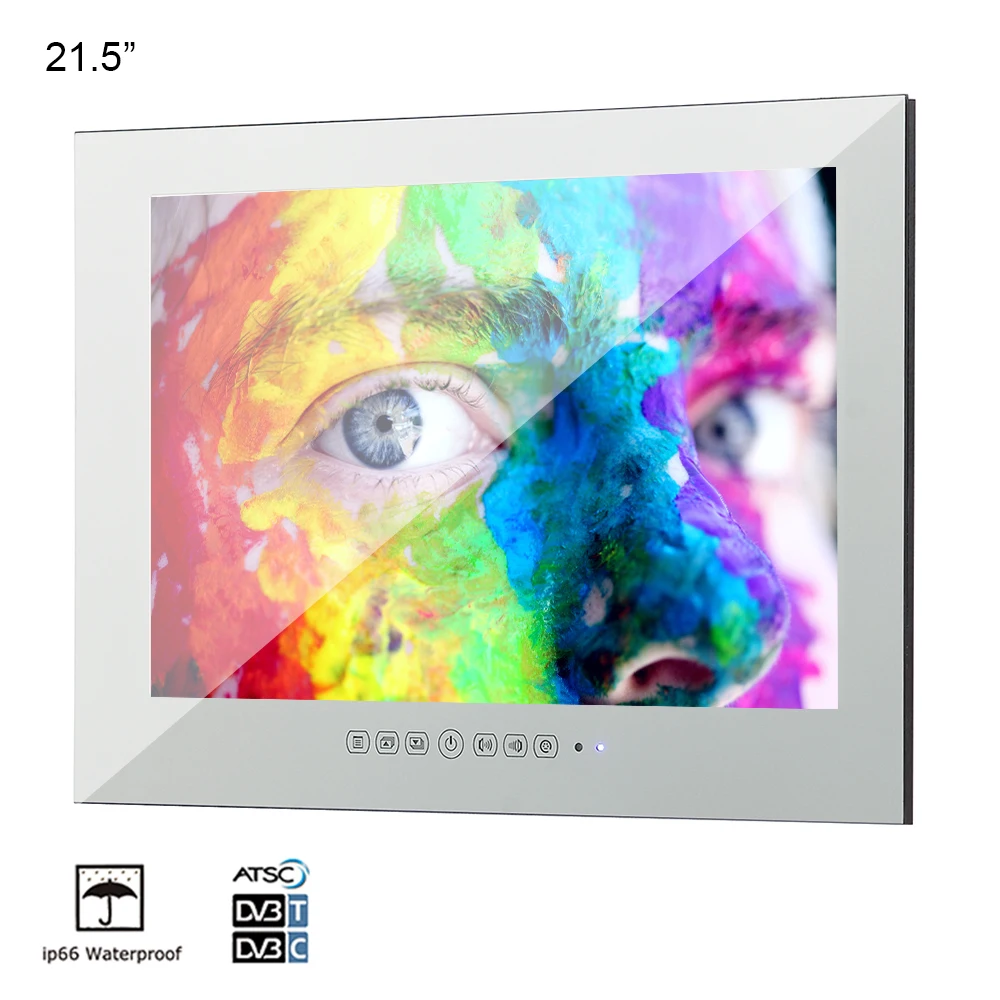 Souria 21 5 "Full HD 1080P водонепроницаемый светодиодный телевизор для ванной комнаты