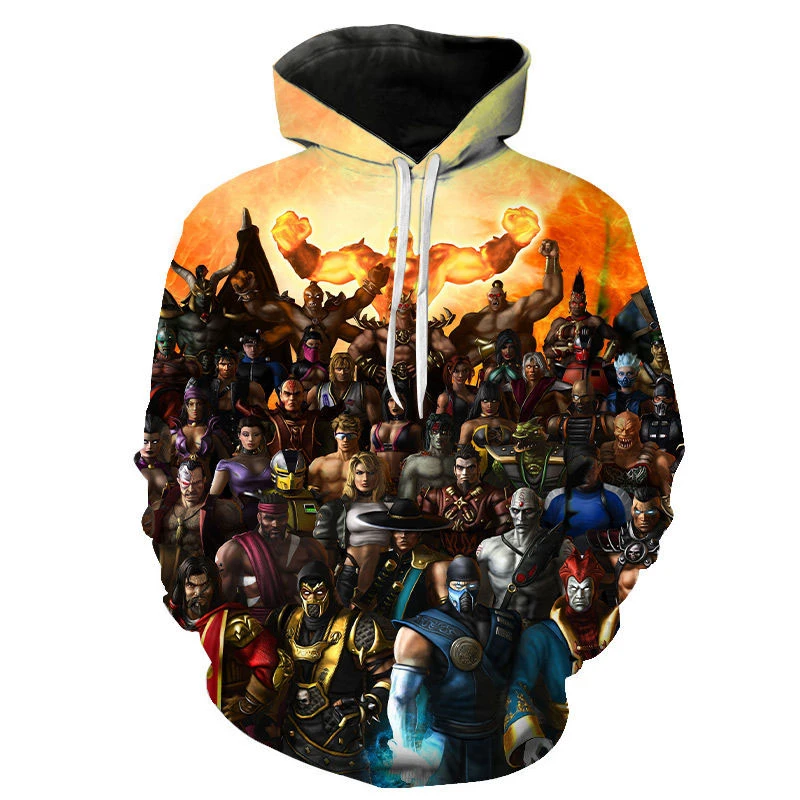 Mortal Kombat 3D Men Sweatshirt New Fashion Casual Boys Long Sleeve Hoodie Streetwear Cool Unisex Game Clothes
Mortal Kombat 3D Men Sweatshirt New Fashion Casual Boys Long Sleeve Hoodie Streetwear Cool Unisex Game Clothes