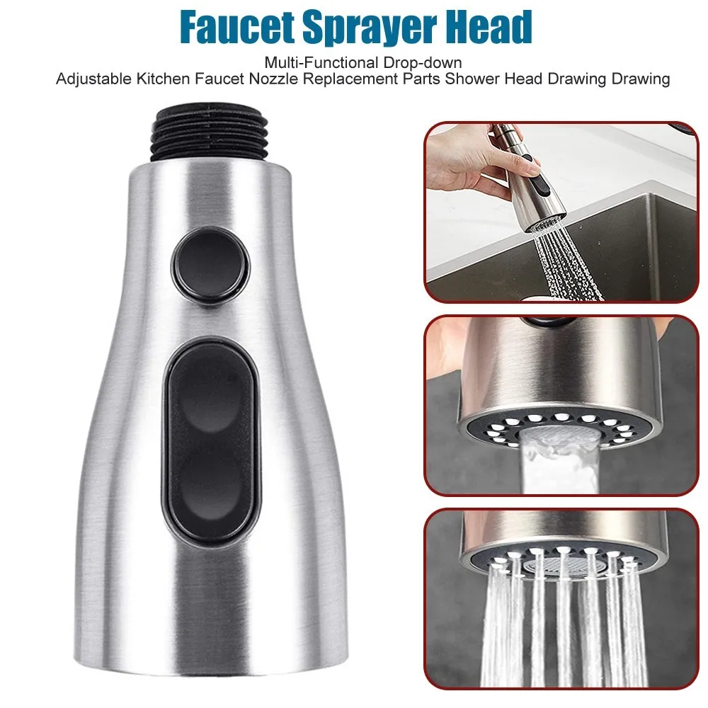 Faucet Sprayer Head Multi-Functional Drop-down Adjustable Kitchen Faucet Nozzle Replacement Parts Shower Head Drawing Drawing BN
Faucet Sprayer Head Multi-Functional Drop-down Adjustable Kitchen Faucet Nozzle Replacement Parts Shower Head Drawing Drawing BN