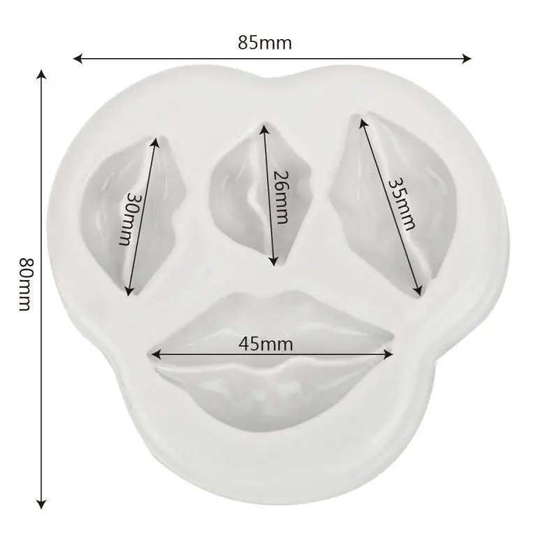 1PC Sexy Lips Silicone Mold Fondant Mould Cake Decorating Tools For Making Cupcake Jelly Chocolate Candle Candy Kitchen Gadgets 
1PC Sexy Lips Silicone Mold Fondant Mould Cake Decorating Tools For Making Cupcake Jelly Chocolate Candle Candy Kitchen Gadgets