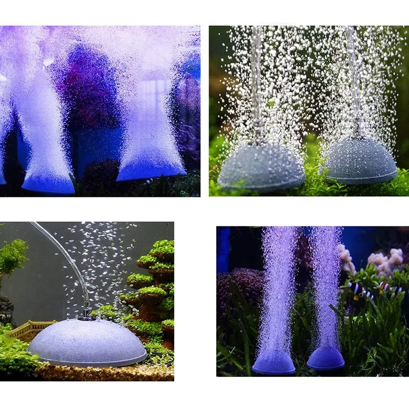 Mineral Air Stone Bubble Ball Shape Diffuser Airstones for Aquarium Fish Tank Pump and Hydroponics 2 Pack 4 Inch 
Mineral Air Stone Bubble Ball Shape Diffuser Airstones for Aquarium Fish Tank Pump and Hydroponics 2 Pack 4 Inch