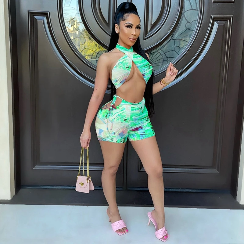 TNNAOFF Tie Dye 2 Piece Set for Women Birthday Club OutfitsOff Shoulder Crop Top Summer Sexy Hollow Biker Shorts Matching Sets
TNNAOFF Tie Dye 2 Piece Set for Women Birthday Club OutfitsOff Shoulder Crop Top Summer Sexy Hollow Biker Shorts Matching Sets