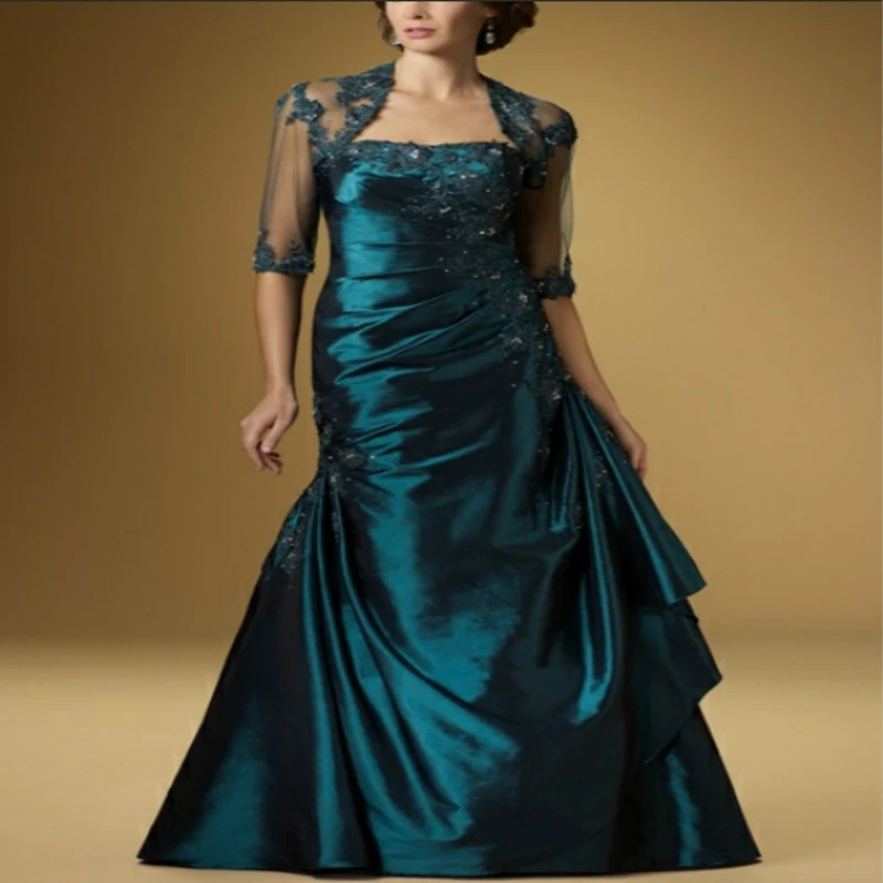 Sleeves 2021 Mother Of The Bride Dress For Wedding Lace Mother Dress With Jacket See Through Plus Customize vestidos de festa
Sleeves 2021 Mother Of The Bride Dress For Wedding Lace Mother Dress With Jacket See Through Plus Customize vestidos de festa