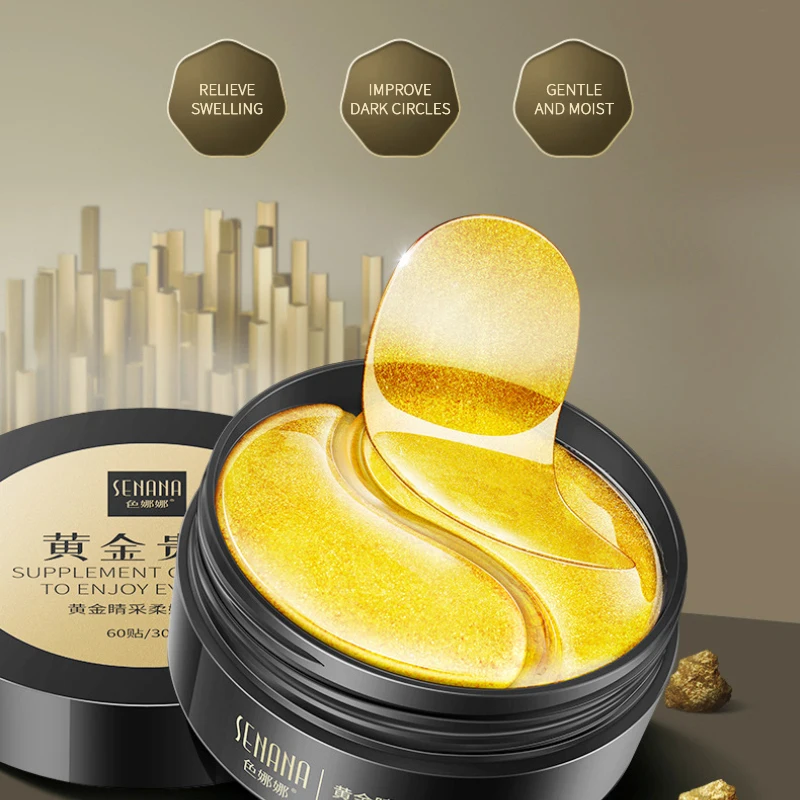 60pcs Gold Moisturizing Eyes Masks Anti Aging Seaweed Collagen Eye Mask Patch Remove Dark Circles Skin Eye Care TSLM1
60pcs Gold Moisturizing Eyes Masks Anti Aging Seaweed Collagen Eye Mask Patch Remove Dark Circles Skin Eye Care TSLM1