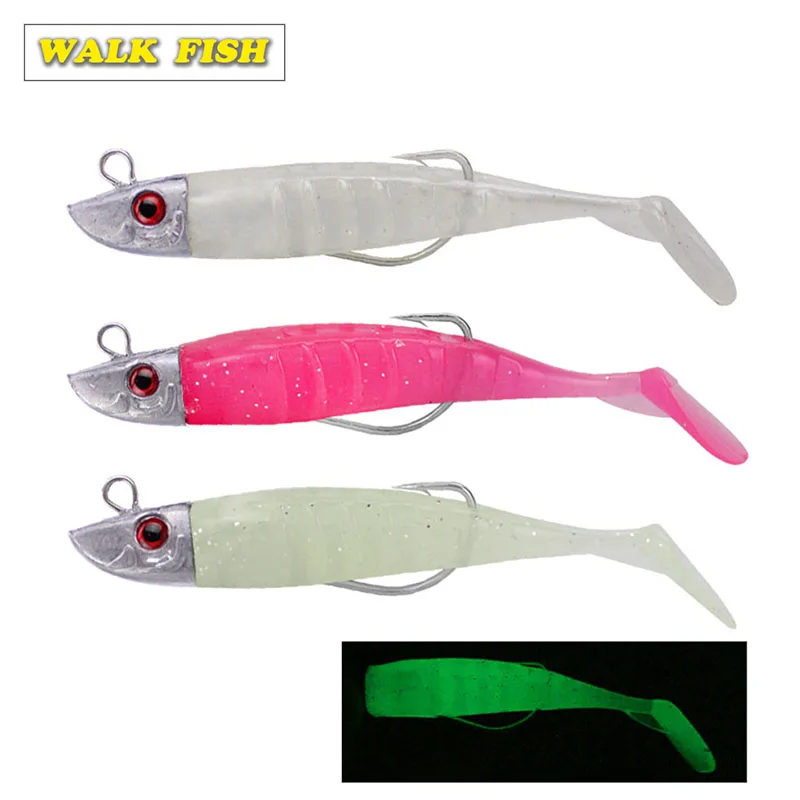 WALK FISH 1 шт., Мягкая приманка для джиггинга, приманки для рыбной ловли, 8 см, 8,5 г, «сделай сам», свинцовая головка, морская приманка на окуня, рыб...
WALK FISH 1 шт., Мягкая приманка для джиггинга, приманки для рыбной ловли, 8 см, 8,5 г, «сделай сам», свинцовая головка, морская приманка на окуня, рыб...