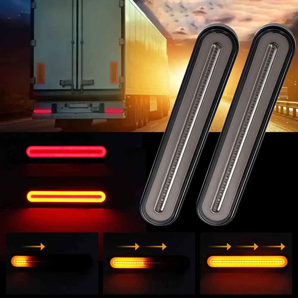 2Pcs Truck Trailer Lorry Waterproof Brake Turn Signal Indicator LED Light Lamp Truck parts
2Pcs Truck Trailer Lorry Waterproof Brake Turn Signal Indicator LED Light Lamp Truck parts