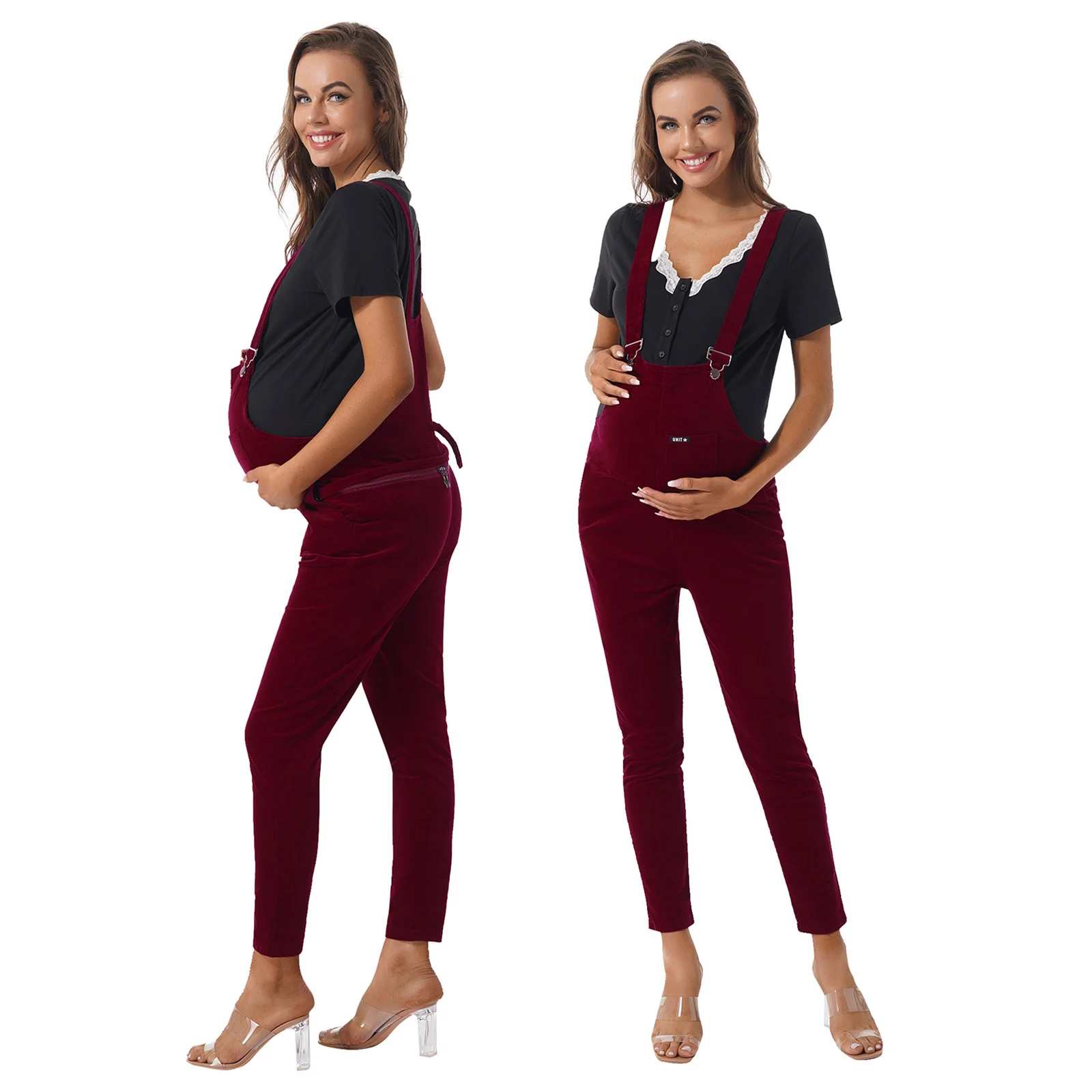 Pregnant Women Adjustable Jumpsuit Clothes Corduroy Casual Maternity Bib Pants Autumn Overalls Roupa Gestante Trousers
Pregnant Women Adjustable Jumpsuit Clothes Corduroy Casual Maternity Bib Pants Autumn Overalls Roupa Gestante Trousers