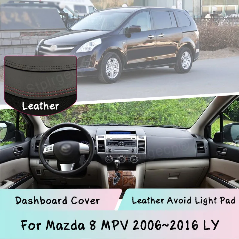 Для Mazda 8 MPV Субару Outback 2006 ~ 2016 LY кожаная приборная панель Крышка коврик светильник из сшитого полиэтилена Зонт приборной Защитная панель на а...
Для Mazda 8 MPV Субару Outback 2006 ~ 2016 LY кожаная приборная панель Крышка коврик светильник из сшитого полиэтилена Зонт приборной Защитная панель на а...