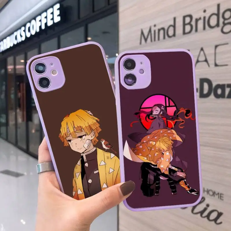 Kimetsu no Yaiba anime Japan Phone Case Matte Transparent for iPhone 7 8 11 12 s mini pro X XS XR MAX Plus cover funda
Kimetsu no Yaiba anime Japan Phone Case Matte Transparent for iPhone 7 8 11 12 s mini pro X XS XR MAX Plus cover funda