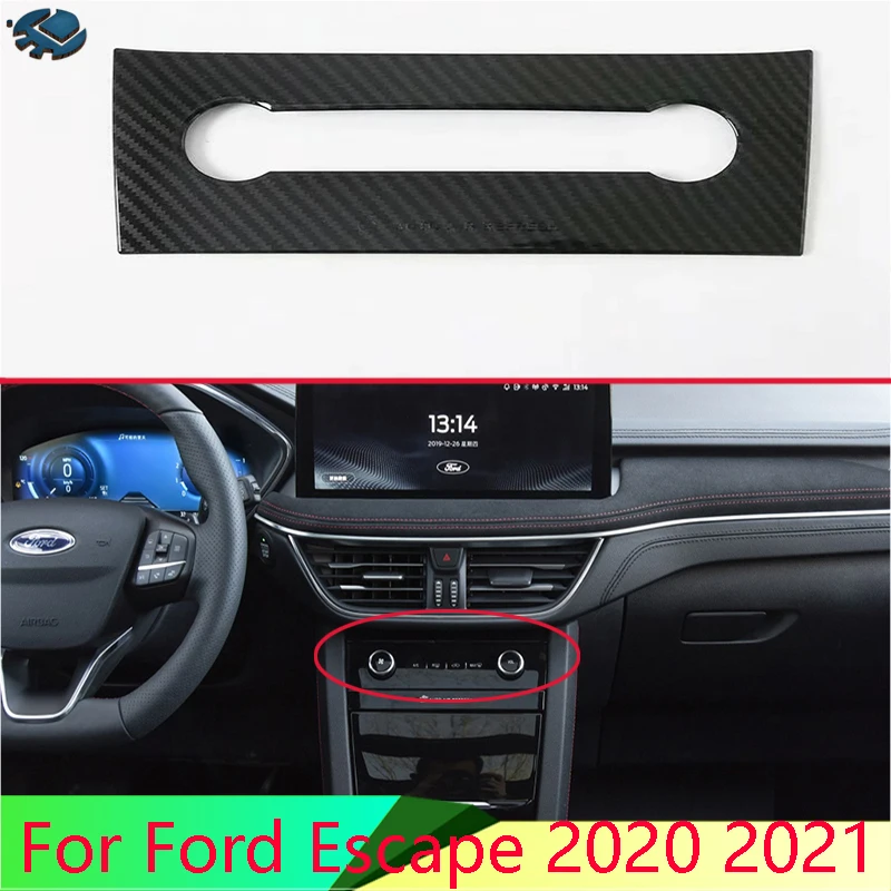 For Ford Escape Kuga 2020 2021 Car Accessories Carbon fiber style Air conditioner switch cover frame
For Ford Escape Kuga 2020 2021 Car Accessories Carbon fiber style Air conditioner switch cover frame