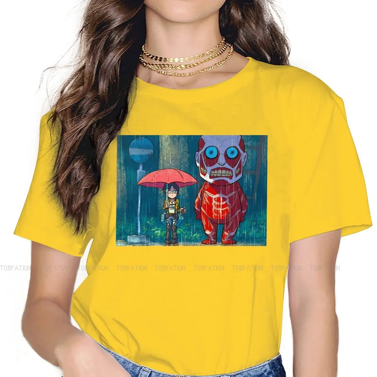 Funny 5XL TShirts Attack On Titan Eren Yeager Female Style Streetwear T Shirt Round Neck Oversized
Funny 5XL TShirts Attack On Titan Eren Yeager Female Style Streetwear T Shirt Round Neck Oversized