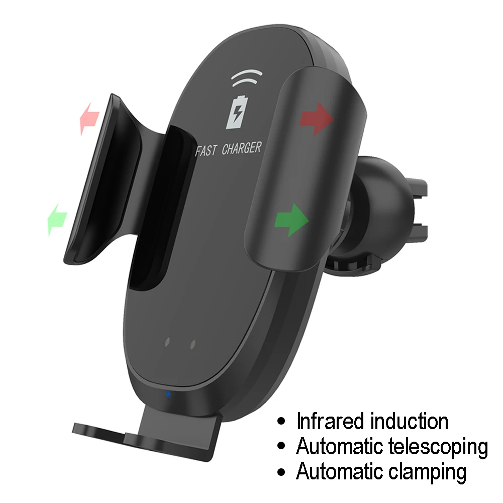 Automatic Clamping Wireless Car Charger Mount Fast Charging Car Phone Holder Windshield Dashboard Air Vent Compatible
Automatic Clamping Wireless Car Charger Mount Fast Charging Car Phone Holder Windshield Dashboard Air Vent Compatible