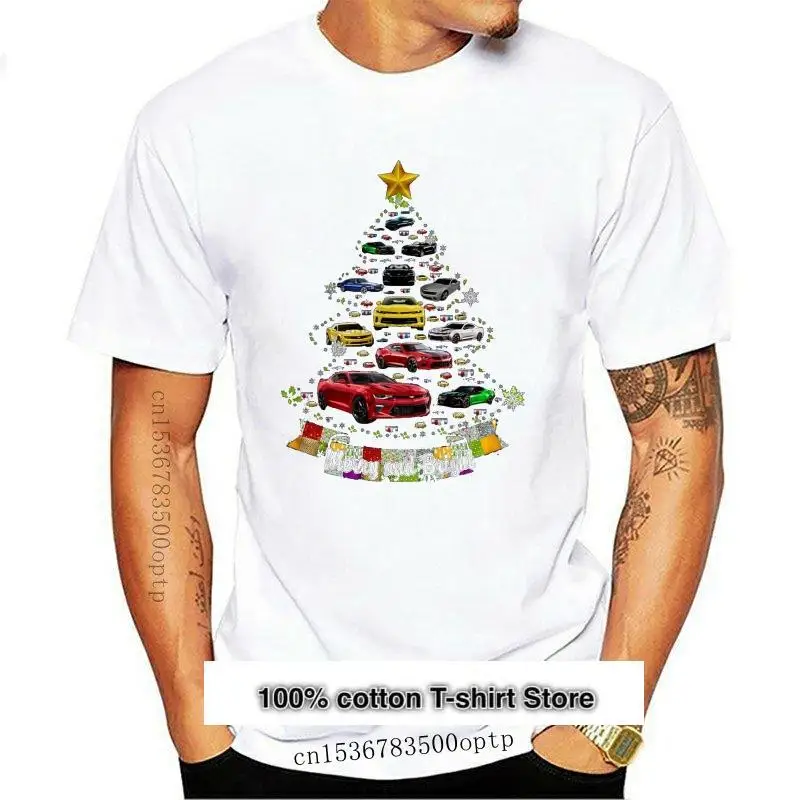 Camiseta divertida para hombre y mujer, camiseta de moda, Camaro feliz y brillante, camiseta de árbol de Navidad
Camiseta divertida para hombre y mujer, camiseta de moda, Camaro feliz y brillante, camiseta de árbol de Navidad