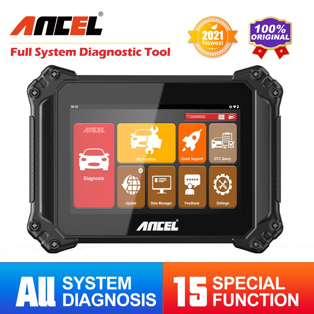 Автомобильный диагностический сканер ANCEL V6 obd2, Профессиональный Obd2 сканер для сброса автомобильных кодов, подушек безопасности, SAS, TPMS, IMMO
Автомобильный диагностический сканер ANCEL V6 obd2, Профессиональный Obd2 сканер для сброса автомобильных кодов, подушек безопасности, SAS, TPMS, IMMO