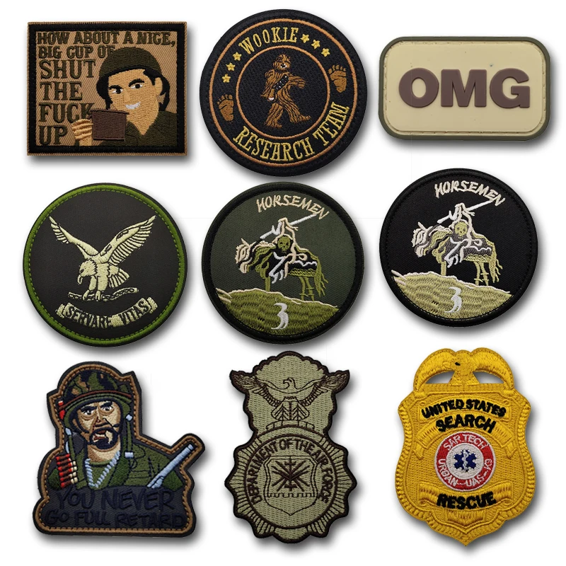 Outdoor Fun Embroidery Cloth Patch Backpack Tactical Morale Badge Patches Applique For Jacket Jeans bag Hat Backpack
Outdoor Fun Embroidery Cloth Patch Backpack Tactical Morale Badge Patches Applique For Jacket Jeans bag Hat Backpack