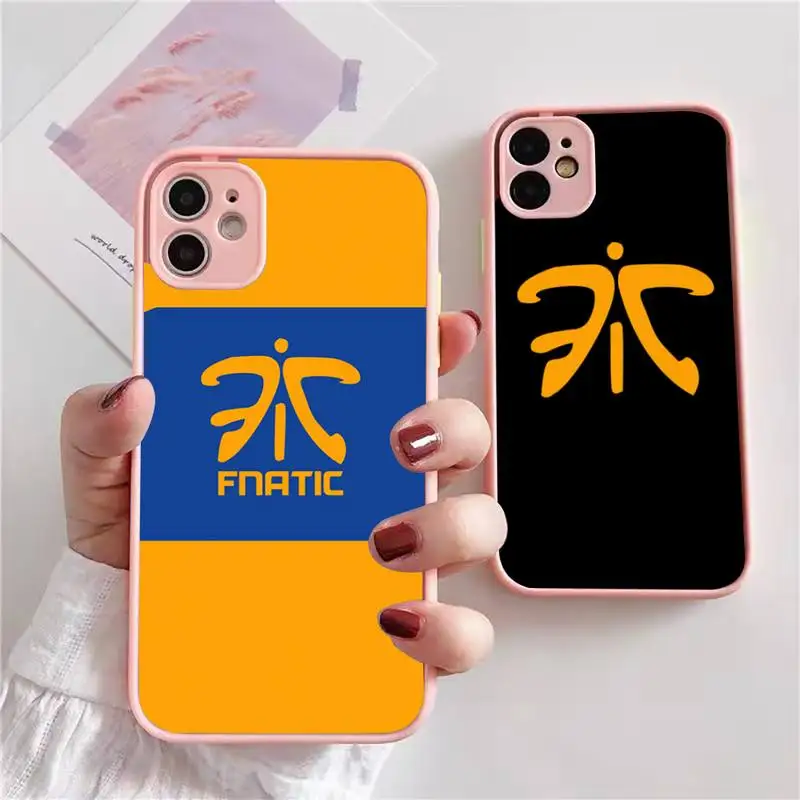 LOL Fnatic Logo Game Phone Case For iphone 13 12 11 xr xs x 7 8 pro max Light pink Soft TPU Silicone Clear Case Cover
LOL Fnatic Logo Game Phone Case For iphone 13 12 11 xr xs x 7 8 pro max Light pink Soft TPU Silicone Clear Case Cover
