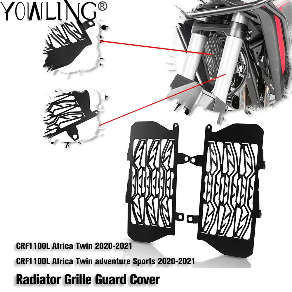 Motorcycle Radiator Grille Guard Cover Protector For Honda Africa Twin CRF1100L CRF1100 CRF 1100 L 1100L 2020-2021 Accessories
Motorcycle Radiator Grille Guard Cover Protector For Honda Africa Twin CRF1100L CRF1100 CRF 1100 L 1100L 2020-2021 Accessories