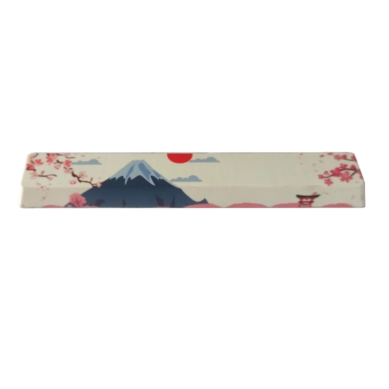 SpaceBar Keycap PBT Five Sides Dye-Subbed 6.25U Cherry Profile Space Bar Keycap for Keyboard gk61 gk64 for Mount Fuji
SpaceBar Keycap PBT Five Sides Dye-Subbed 6.25U Cherry Profile Space Bar Keycap for Keyboard gk61 gk64 for Mount Fuji