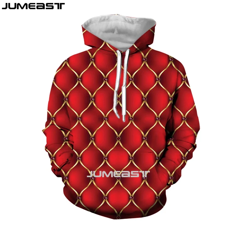 Jumeast Men Women 3D Sweatshirt Harajuku Red Pattern Oversized Coat Harajuku Casual Pullover Fashion Funny Spring Autumn Hoodies
Jumeast Men Women 3D Sweatshirt Harajuku Red Pattern Oversized Coat Harajuku Casual Pullover Fashion Funny Spring Autumn Hoodies