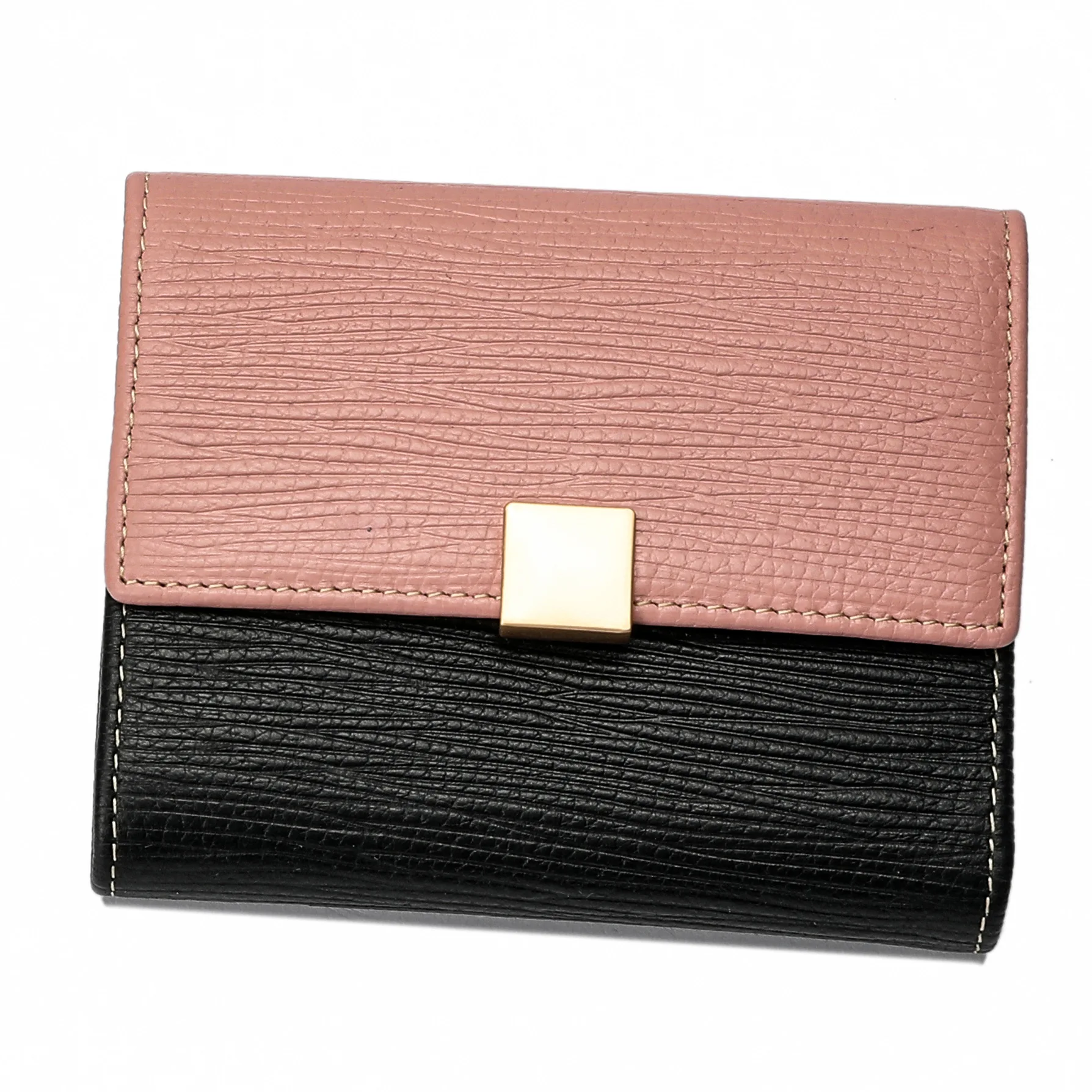 2020 New Style Women's Wallet Short Two-fold Genuine Leather Fashion Wallet Mixed Colors Purse
2020 New Style Women's Wallet Short Two-fold Genuine Leather Fashion Wallet Mixed Colors Purse