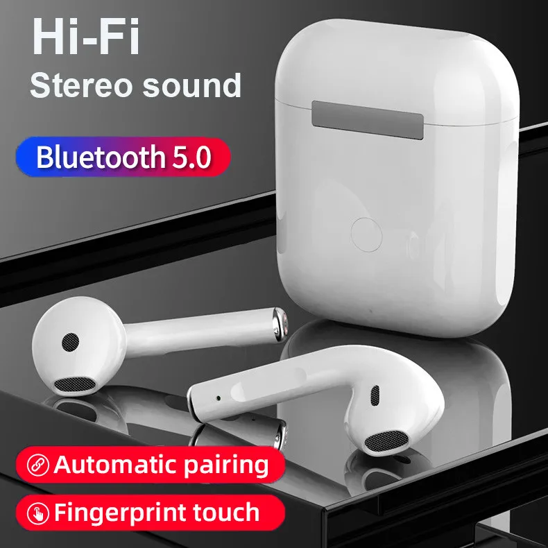 Original i12 Tws Wireless Headphones Bluetooth 5.0 Earphones Earbuds Headset with Charging Box for Android Xiaomi Smartphones
Original i12 Tws Wireless Headphones Bluetooth 5.0 Earphones Earbuds Headset with Charging Box for Android Xiaomi Smartphones