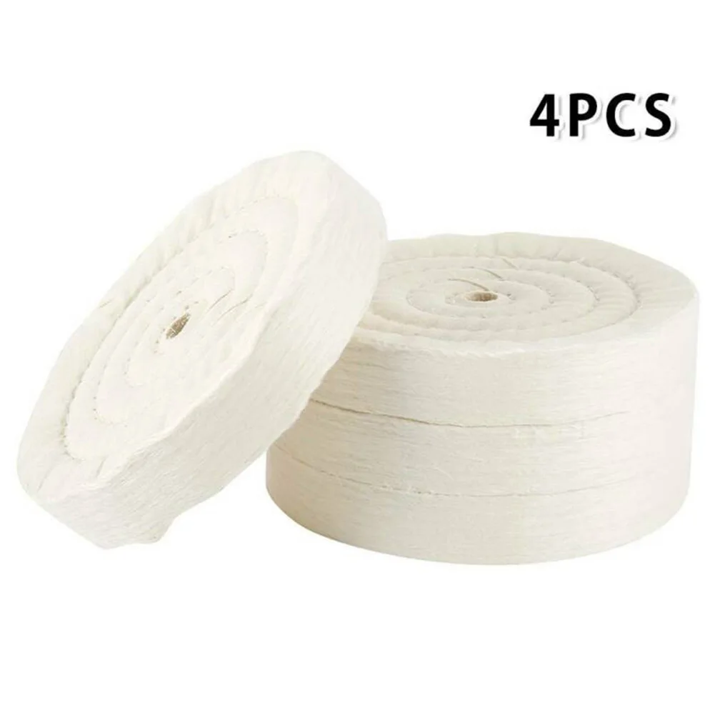 4PC Polishing wheel 6\\\\\\\" Mop For Bench Grinder 70 layers For polishing wood metal
4PC Polishing wheel 6\\\\\\\" Mop For Bench Grinder 70 layers For polishing wood metal