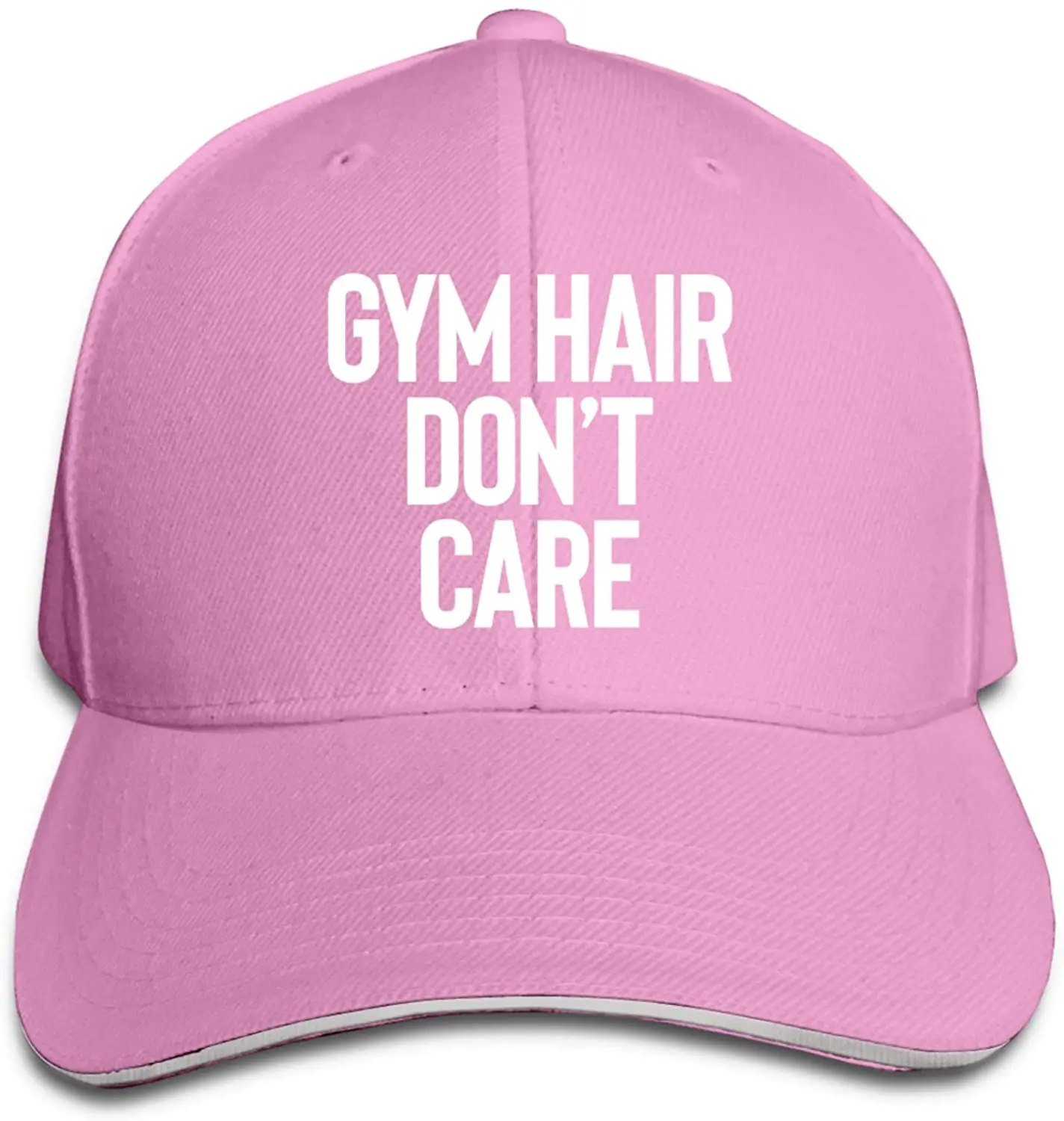 Gym Hair Don't Care Sandwich Hat Printed Baseball Cap Headgear Unisex Outdoor Casquette Black
Gym Hair Don't Care Sandwich Hat Printed Baseball Cap Headgear Unisex Outdoor Casquette Black
