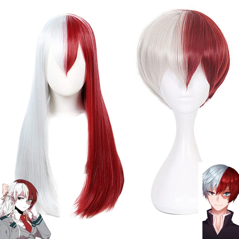 My Hero Academia Todoroki Shoto Boku No Hero Academia Men Woman Girl Long Wigs Short Wig Red White Headwear Cosplay Accessories
My Hero Academia Todoroki Shoto Boku No Hero Academia Men Woman Girl Long Wigs Short Wig Red White Headwear Cosplay Accessories