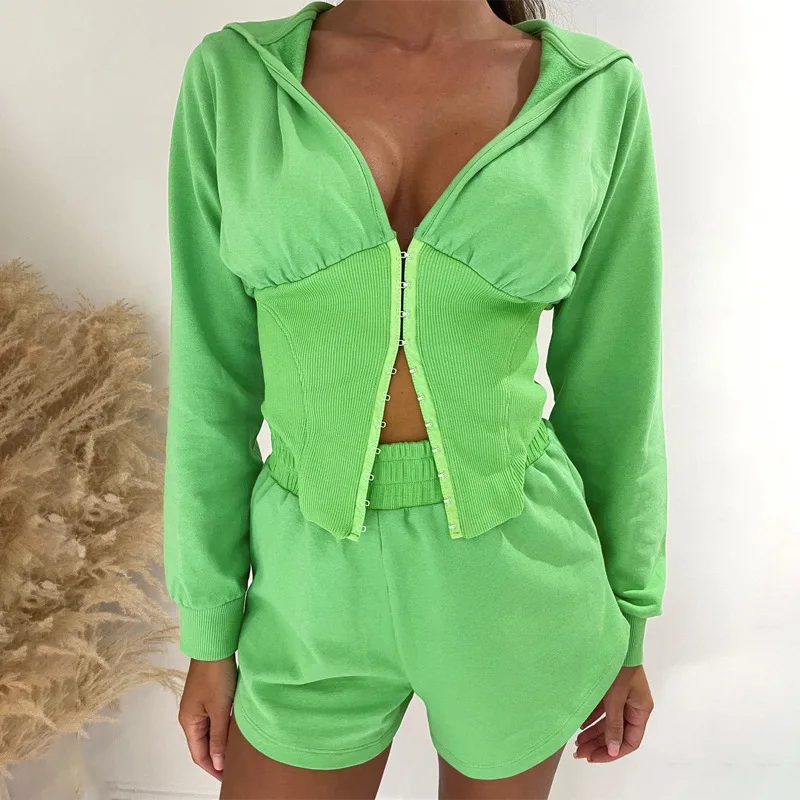 SEASONS 2021 Autumn Women 2 Pieces Long Sleeve Patchwork Hoodies Corset Sweatshirt Sweat Shorts Set Tracksuit Outfits ASSU83856
SEASONS 2021 Autumn Women 2 Pieces Long Sleeve Patchwork Hoodies Corset Sweatshirt Sweat Shorts Set Tracksuit Outfits ASSU83856