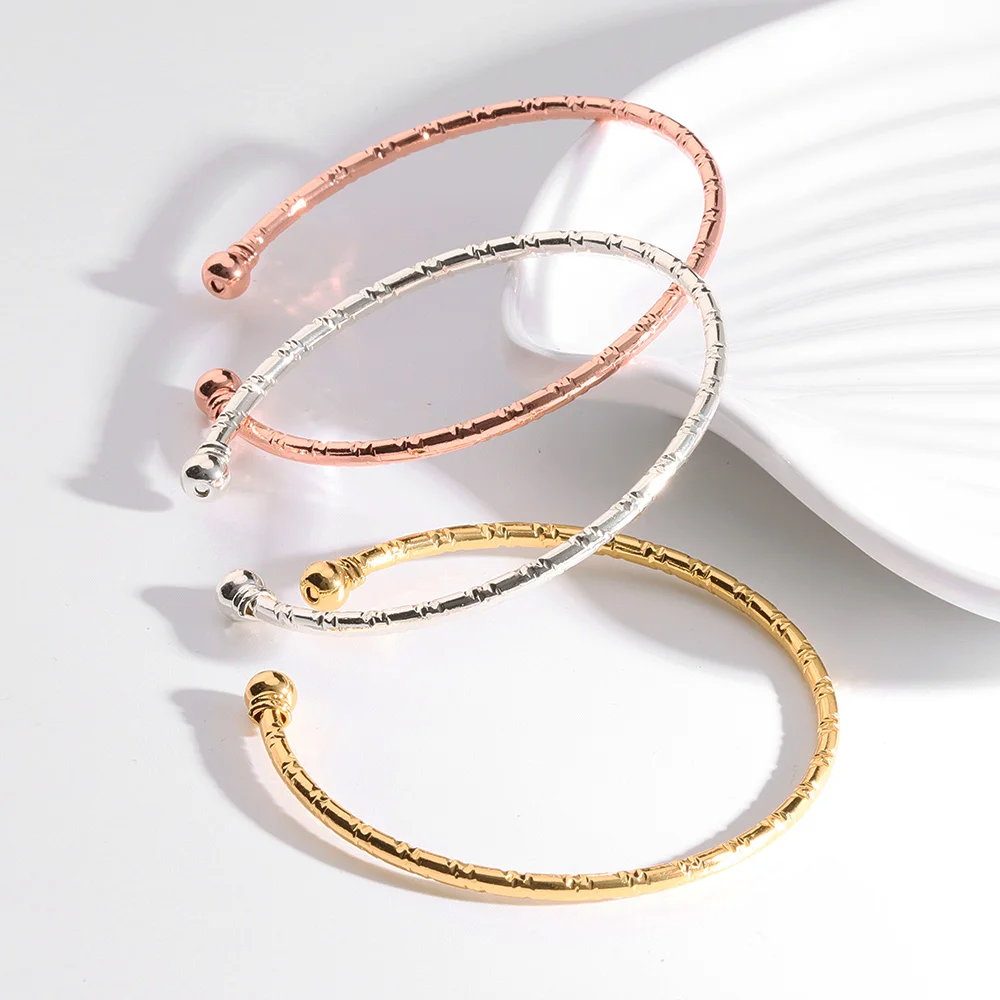 Three-color Women's Jewelry Bracelet Open Wrap Beads Novel Design Bracelet Ethiopian Africa Valentine's Day Birthday Gift
Three-color Women's Jewelry Bracelet Open Wrap Beads Novel Design Bracelet Ethiopian Africa Valentine's Day Birthday Gift