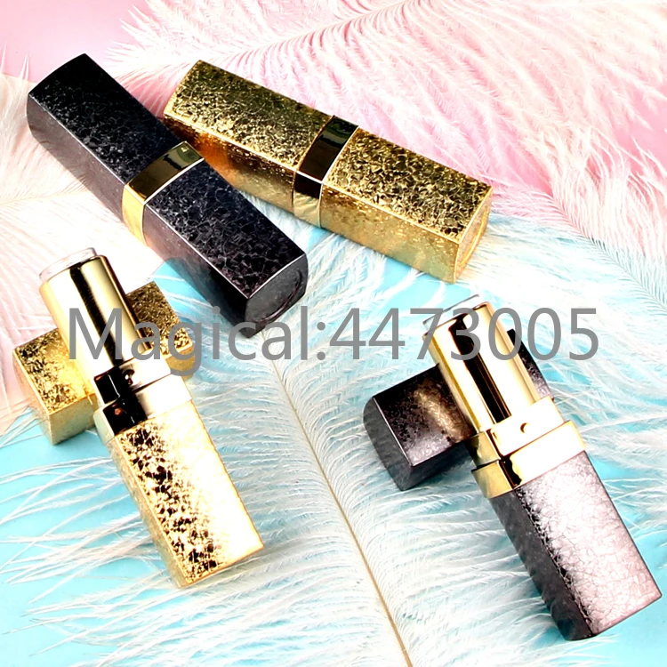 10/20/50PCS Empty 12.1mm Square Gold/Black Lipstick Tube Cosmetic Refillable Container Lip balm Pipe Shell Lip Rouge bottle vial
10/20/50PCS Empty 12.1mm Square Gold/Black Lipstick Tube Cosmetic Refillable Container Lip balm Pipe Shell Lip Rouge bottle vial