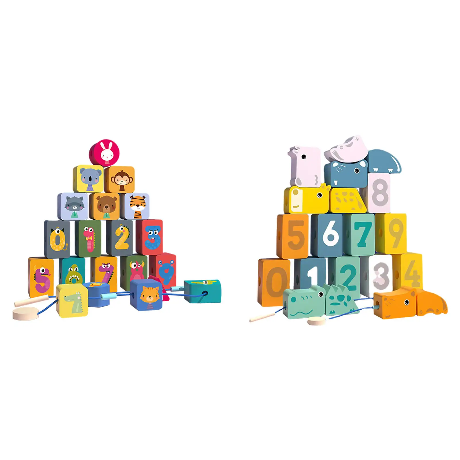 Wooden Block Stringing Beaded Toys for Children Learning & Education Colorful Products Kids Toy
Wooden Block Stringing Beaded Toys for Children Learning & Education Colorful Products Kids Toy