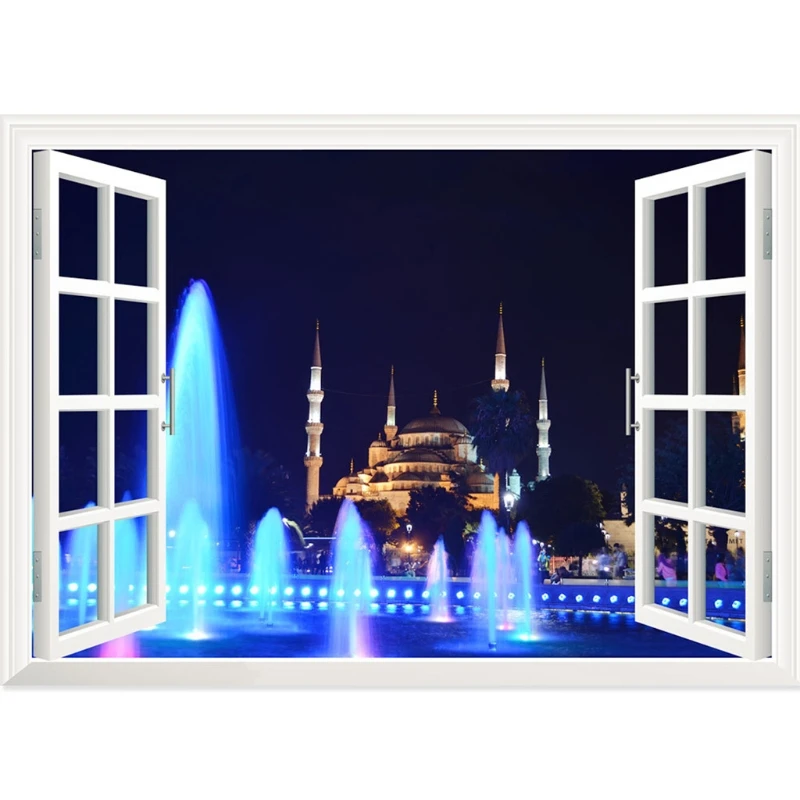 Muslim Islam 3D Window Sticker Eid Mubarak Wall Decals DIY Wallpaper Decoration Bedroom Living Room Decor
Muslim Islam 3D Window Sticker Eid Mubarak Wall Decals DIY Wallpaper Decoration Bedroom Living Room Decor