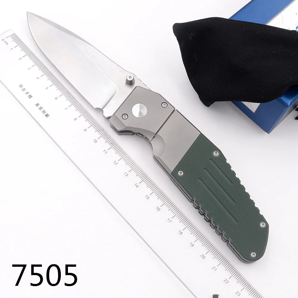 JUFULE Made 7505 Titanium G10 handle D2 Mark M390 Blade folding Pocket Survival EDC Tool hunt Utility outdoor camping knife
JUFULE Made 7505 Titanium G10 handle D2 Mark M390 Blade folding Pocket Survival EDC Tool hunt Utility outdoor camping knife