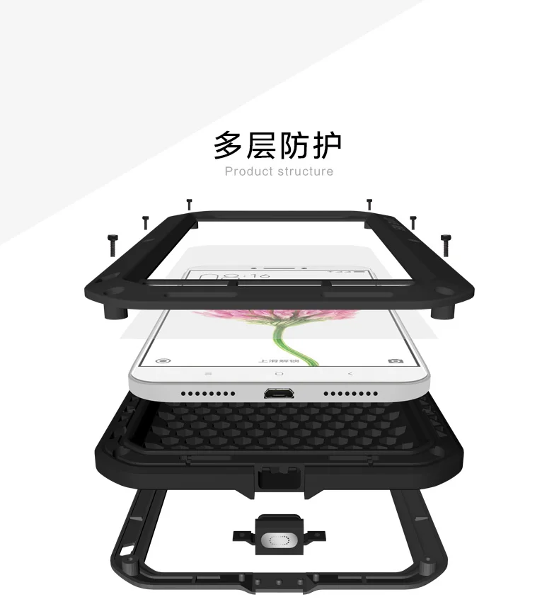 LOVE MEI Aluminum Metal Case For Xiaomi Mi Max Cover Armor Shockproof Waterproof Case For Xiaomi Mi Max Coque + Gorilla Glass
LOVE MEI Aluminum Metal Case For Xiaomi Mi Max Cover Armor Shockproof Waterproof Case For Xiaomi Mi Max Coque + Gorilla Glass