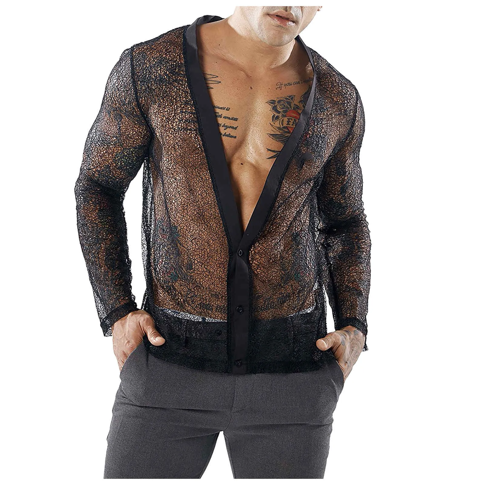Men Shirt Personality Pure Color Streetwear Korean Fashion Single-breasted Cardigan Long Sleeve Tops Blouse Lapel Dress Shirts
Men Shirt Personality Pure Color Streetwear Korean Fashion Single-breasted Cardigan Long Sleeve Tops Blouse Lapel Dress Shirts