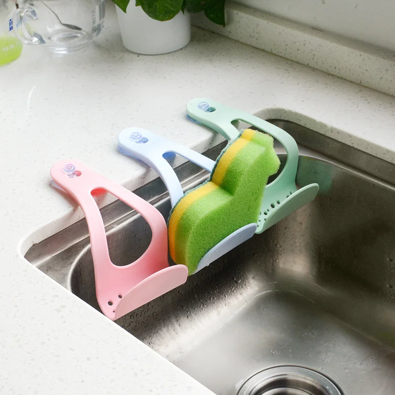 1 Pc Sink Shelf Soap Sponge Three Colors Creative Sucker Storage Rack Kitchen Supplies Receiving Drainage Basket
1 Pc Sink Shelf Soap Sponge Three Colors Creative Sucker Storage Rack Kitchen Supplies Receiving Drainage Basket